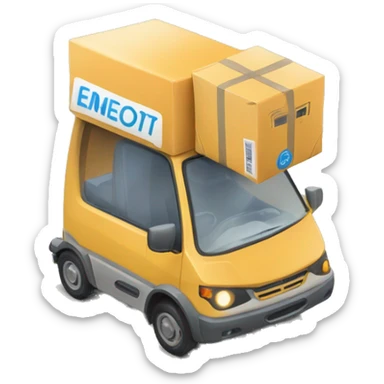 "Seamlessly connecting global delivery services with cutting-edge technology, all in one platform." sticker
