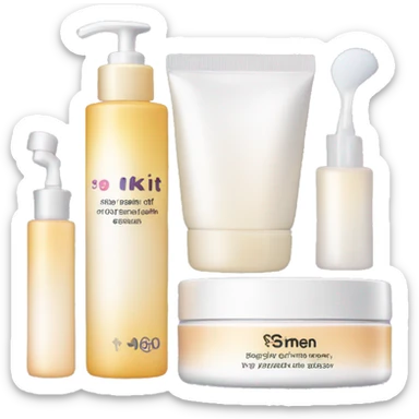 skin care Kit sticker