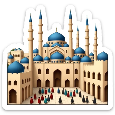 The Ottoman Empire in the year 1453The year of the Ottoman Empire 1453  sticker