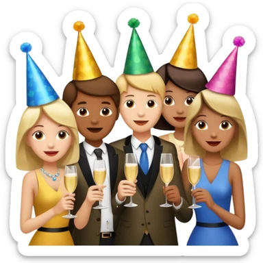 Cumpleaños festejos sticker