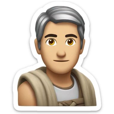 Emote that says free Rey sticker