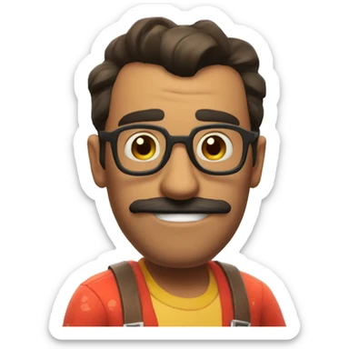 hello neighbor game wilson sticker
