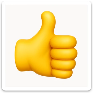 Convert the uploaded image into a 3D Apple-style emoji — preserve the key shapes, colors, and overall composition of the original image. Simplify the forms into clean, rounded cartoon-style elements while keeping the subject recognizable. Apply glossy textures, soft lighting, smooth shading, and render everything in Apple emoji style on a clean white background

 sticker