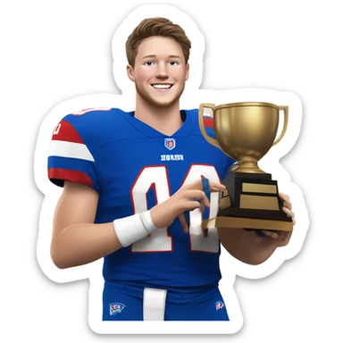 Josh Allen MVP sticker