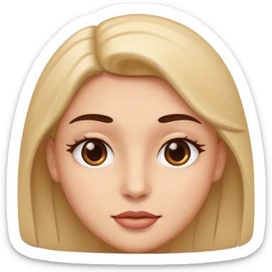 provocative face sticker