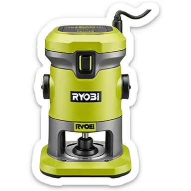 ONE+ 18V Cordless Compact Fixed Base Router RYOBI with gray  sticker