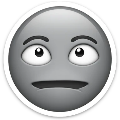 Emoticon puckering giving peace sign sticker