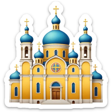 eastern european churches sticker
