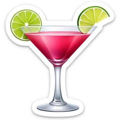 Cosmopolitan sticker