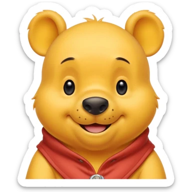 Winnie the pooh sticker