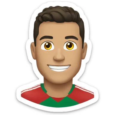 cristiano ronaldo portugal sticker