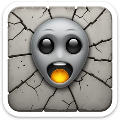 bulldoze descent  sticker