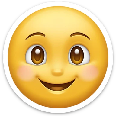 create a yellow winky face  sticker