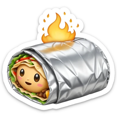 burrito sticker