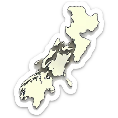 map of Philippines sticker