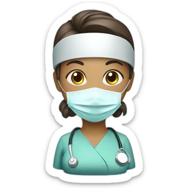 drk nurse sticker