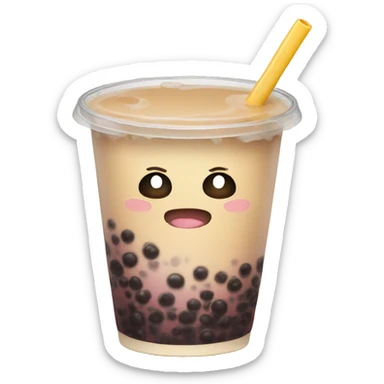 Bubbletea  sticker