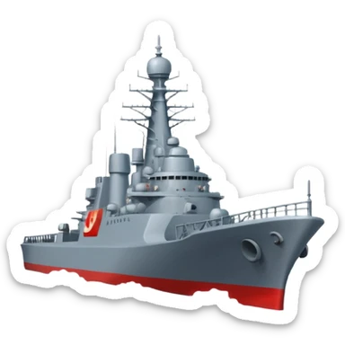 russia warship sticker