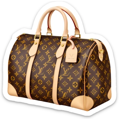 Louis Vuitton 25SS carryall luxury handbag sticker
