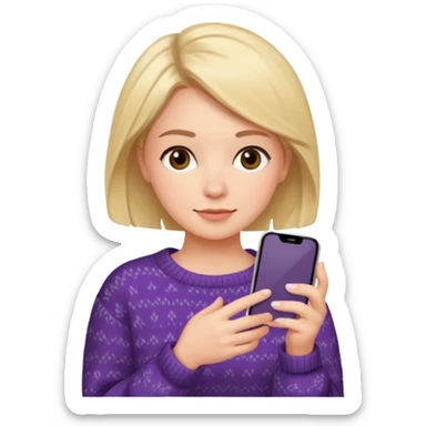 a 28 year old woman, a housewife but has gen z lifestyle sticker