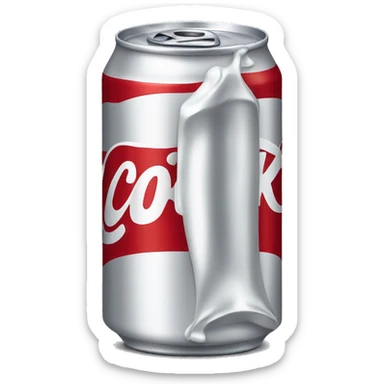 Diet Coke can sticker