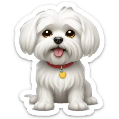 Maltese Lapdog sticker