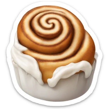 Cinnamon roll sticker