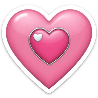 create a cute pink location pin sticker