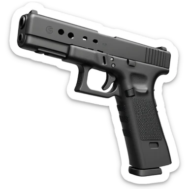 N block Glock 17 with an extended magazine sticker