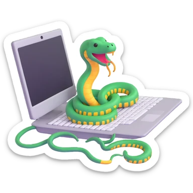 python coding sticker