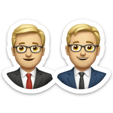 two european investors sticker