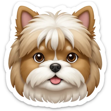 Shih tzu highland terrior sticker