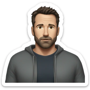 Ben affleck but he’s a bottom sticker