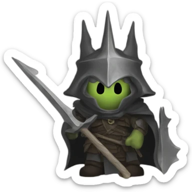 The witch king of Angmar sticker