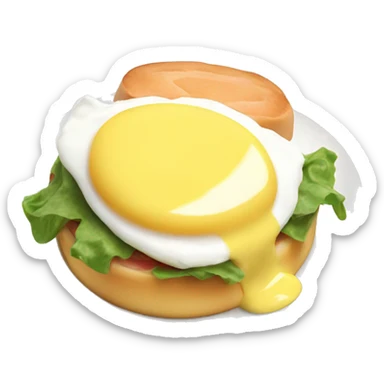 eggs benedict sticker