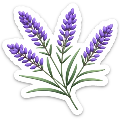Lavender sticker