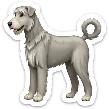 Irish wolfhound sticker