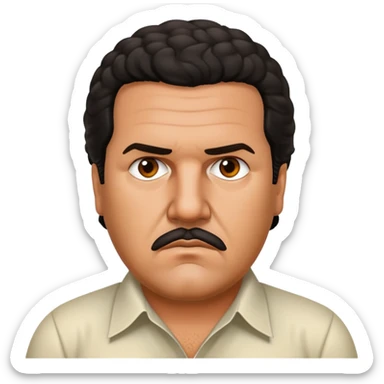 Pablo escobar sticker
