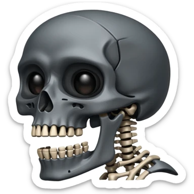 Squelette sigma sticker