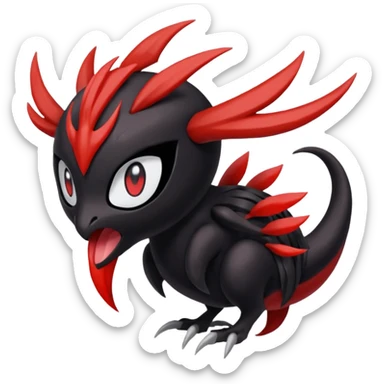 Meloetta-Yveltal-Darkrai-Pokémon-Fakémon-creature sticker