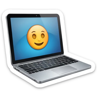 laptop online shopping sticker