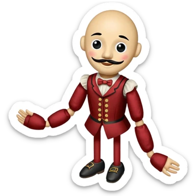 Icon for Puppet Theater: a puppet body sticker