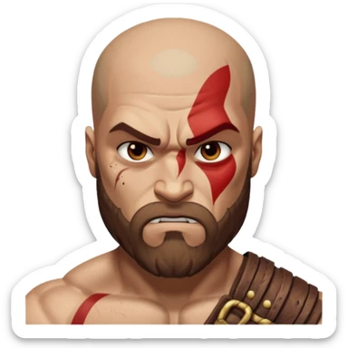 kratos sticker