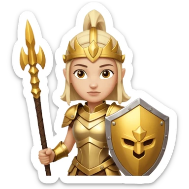 clash of clan royal champion sticker