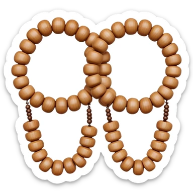 Crea 📿🙏🏽 esos dos emojis juntos  sticker