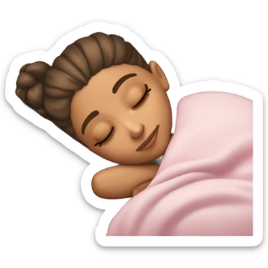 Ariana Grande sleeping sticker