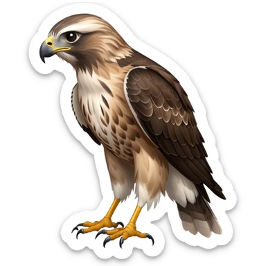 Rough-legged Hawk sticker