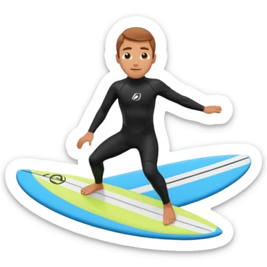 Windsurfer sticker