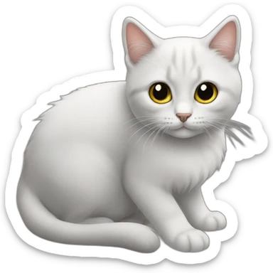 Chatte sticker