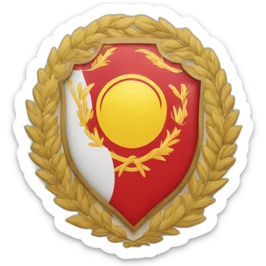 Kyrgyzstan coat of arms sticker